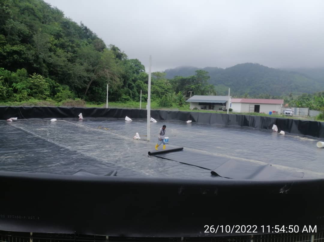 Kolam Udang Bulat Bangka Barat 2022